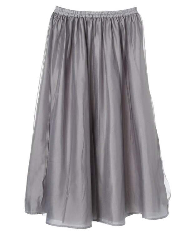 Green Parks ２ｗａｙ　リバーシブルシャイニーチュールスカートII Gray
