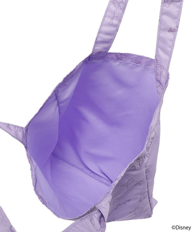 earth music&ecology 【予約】Disney/アソートポーチ付きエコバッグ ラベンダー
