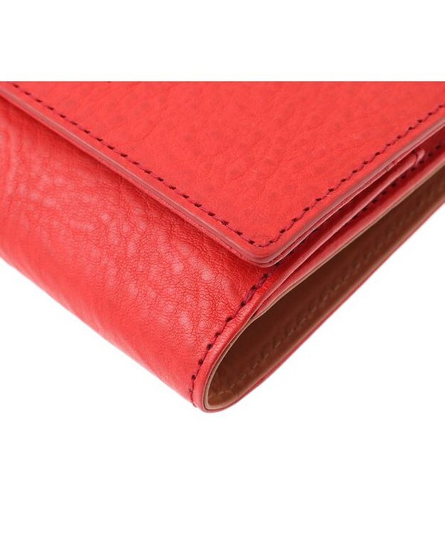 genten ミネルヴァ2 2つ折り財布外ボックス アカ