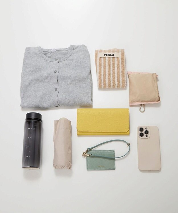 TOPKAPI 【TREASURE TOPKAPI】フェイクレザー キルティング チェーン ショルダー バッグ サンドグレー