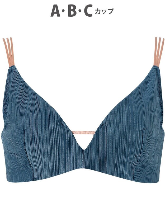 WACOAL ノンワイヤーブラ 【重力ケアブラ】 バストを重力から守る まる胸をキープ ラクなつけごこち レディース BXB154 /ワコール グリーン系