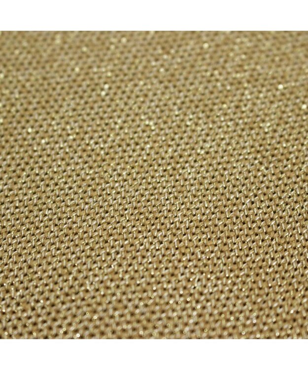 ROOTOTE 1301【ラメ糸ミックス-幾何学模様】LT.デリ.アミ.ニット-A 02：ゴールド