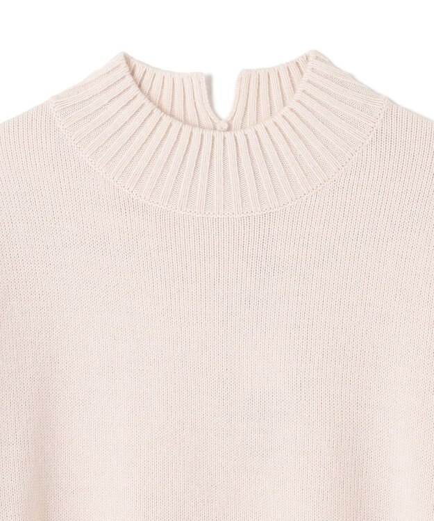 UNFILO 【洗える】チュニック ニットワンピース グレージュ