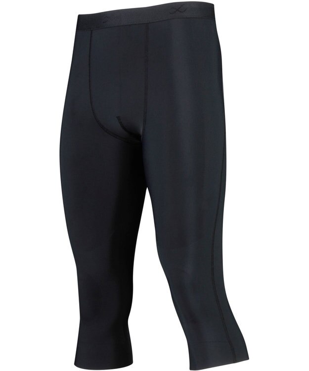 CW-X 【MEN】 CW-X メンズ スポーツタイツ 6分丈 股関節・ひざサポート ラクなはきごこち ウォーキング 軽運動 HXO747 /ワコール ブラック