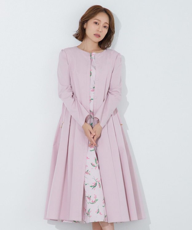 TOCCA 【chayさん着用】ROSE CHEEK 2WAY ドレス＆コート ピンク系