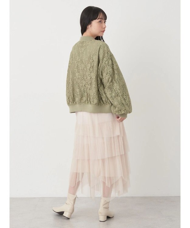 earth music&ecology リバーシブルＭＡー１ Light Khaki