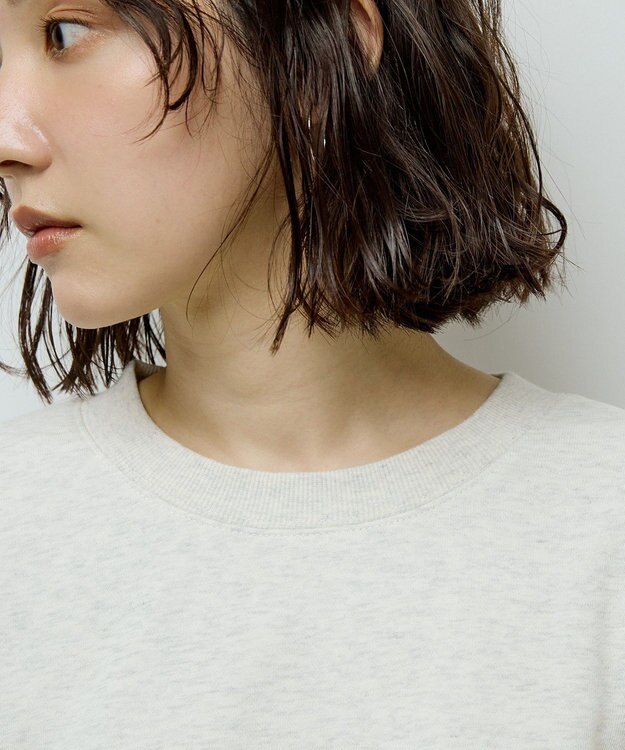 Green Parks オーバーサイズロゴ裏毛プルオーバー Oatmeal