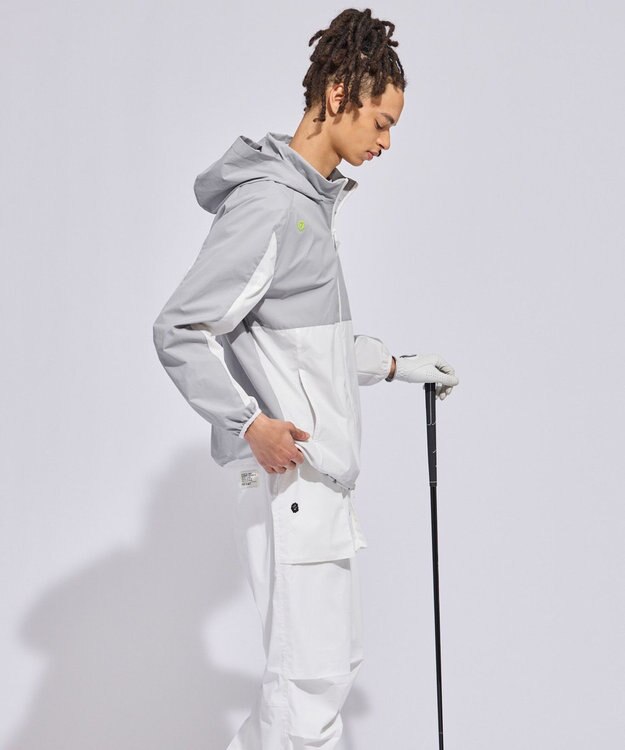 PW CIRCULUS 【花粉がつきにくい】【MEN】スプリングジャケット ゴルフ グレー系