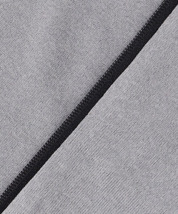 23区GOLF 【MEN】トラックジャケット ホールガーメント ニットジャケット ライトグレー系