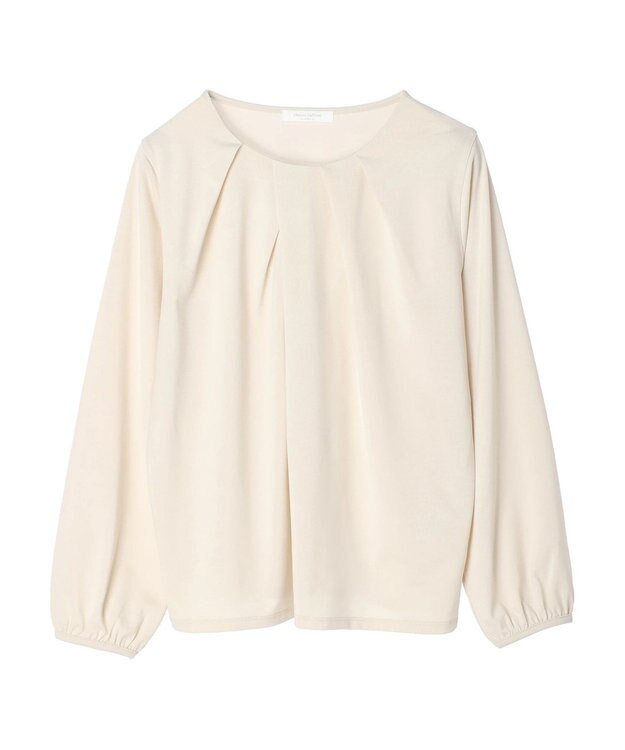 Green Parks ランダムタックブラウソー Light Beige