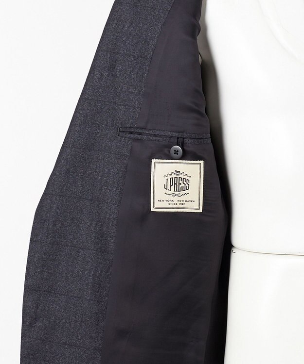 J.PRESS MEN 【ESSENTIAL CLOTHING】ムリネグレナカートチェック スーツ/総裏 グレー系3