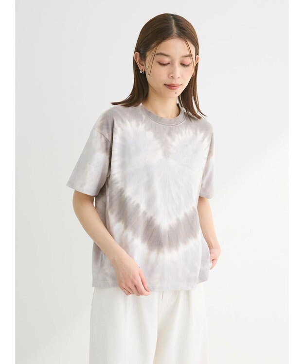 Green Parks ・ＳＵＧＡＲ　ＳＰＯＯＮ　ハートタイダイＴＥＥ Gray Beige