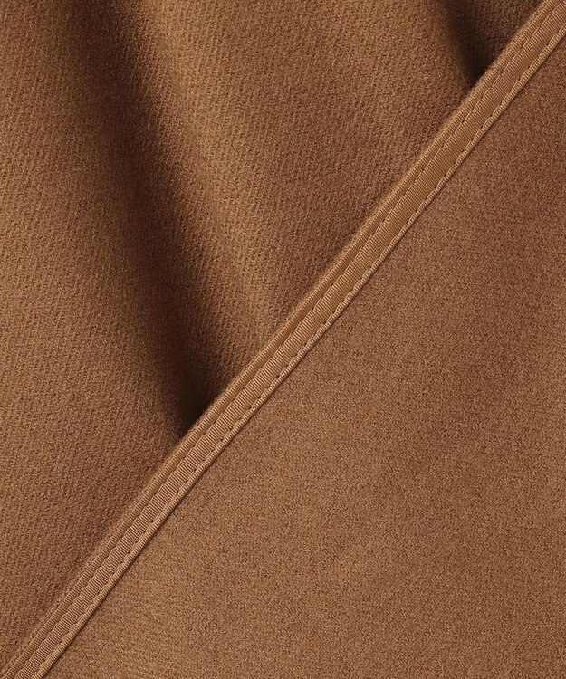 uncrave フランネル BIGカラーシャツ キャメル