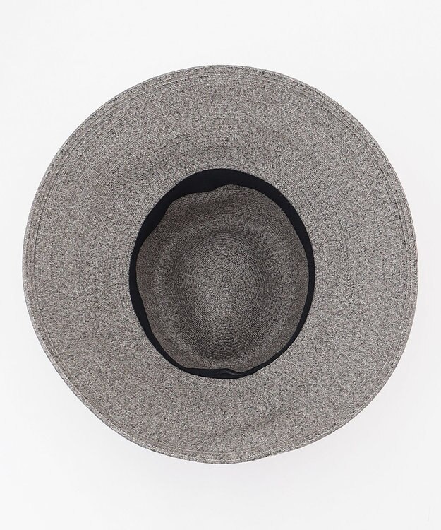 23区 【UVカット/洗える】ペーパー ブレード ハット ライトグレー系