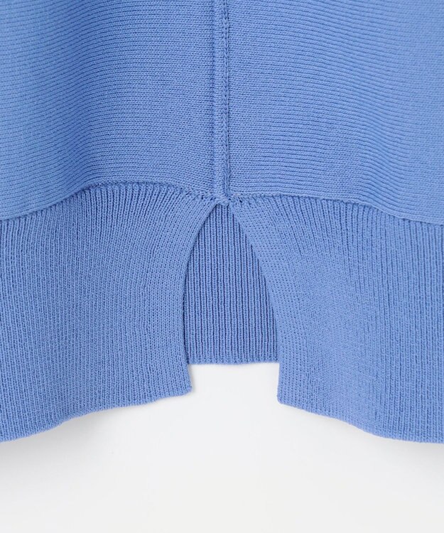 組曲 S フラワーメタルドルマン ニット ブルー系