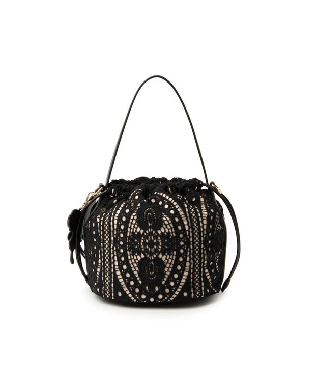 ANNA SUI フィオリー 2wayショルダーバッグ ベージュ