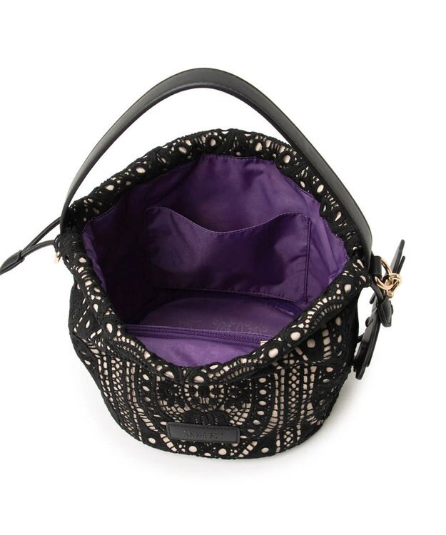 ANNA SUI フィオリー 2wayショルダーバッグ ベージュ