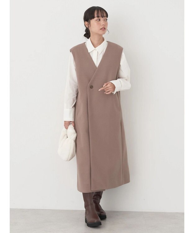 earth music&ecology マルチｗａｙコート Mocha