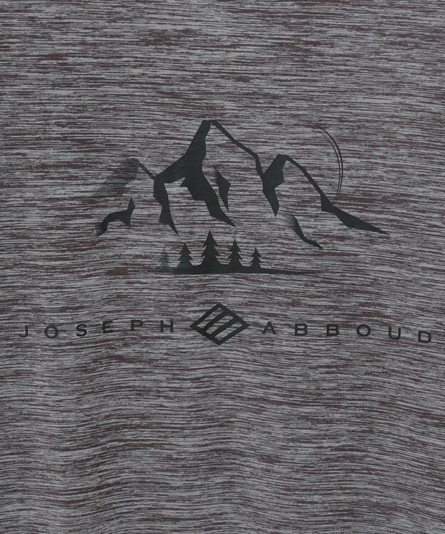 JOSEPH ABBOUD MOUNTAIN 【UNISEX】クールスキンガードTシャツ ライトグレー系