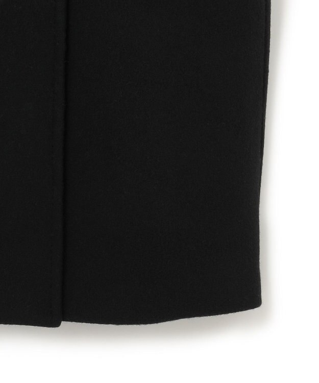 BEIGE， 【WEB限定】BORNIOL / ビックカラーコクーンコート Black