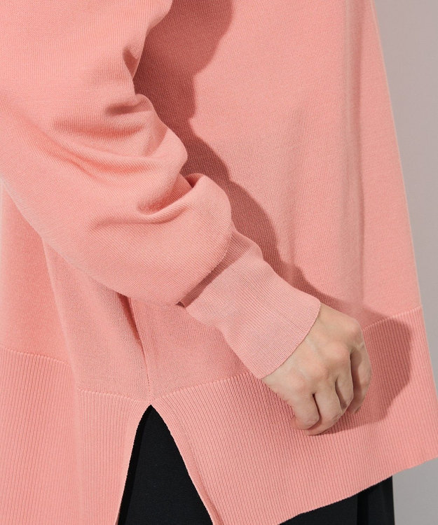 Green Parks ここちニットＶネックカーディガン Pink