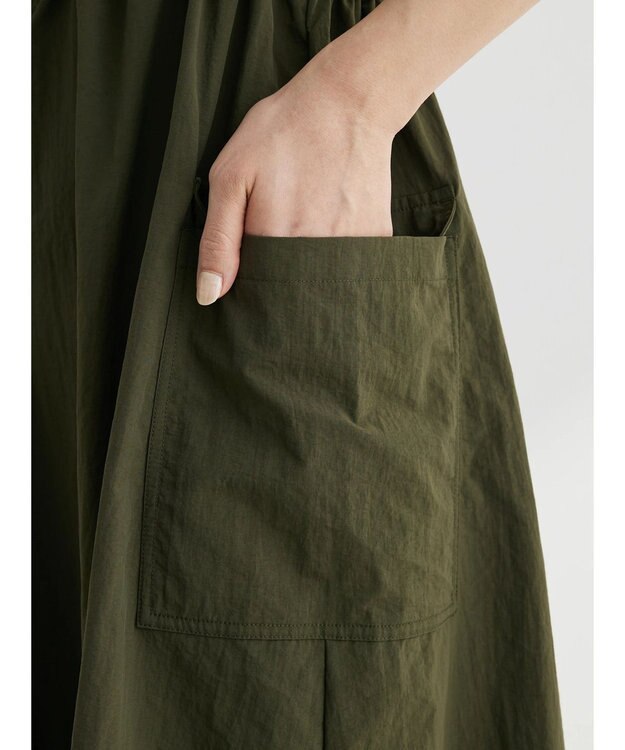 Green Parks ・ＥＬＥＮＣＡＲＥ　ＤＵＥ　リブキリカエワンピ Black