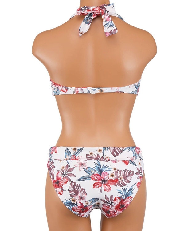 San-ai Resort（三愛水着楽園） 4点セット水着【San-ai Resort（サンアイリゾート）】 ホワイト