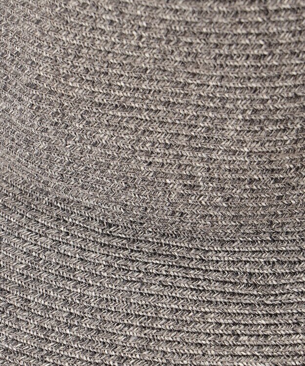 23区 【UVカット/洗える】ペーパー ブレード ハット ダークブラウン系