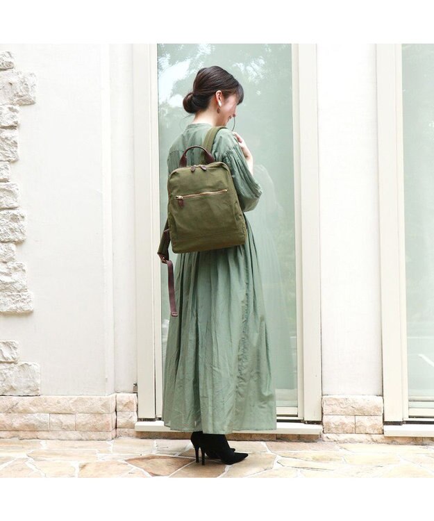 Regalo Felice 【ドラマ使用商品 / 軽量 / 肩に優しい】リュック小 / REGALO KA(カーキ)