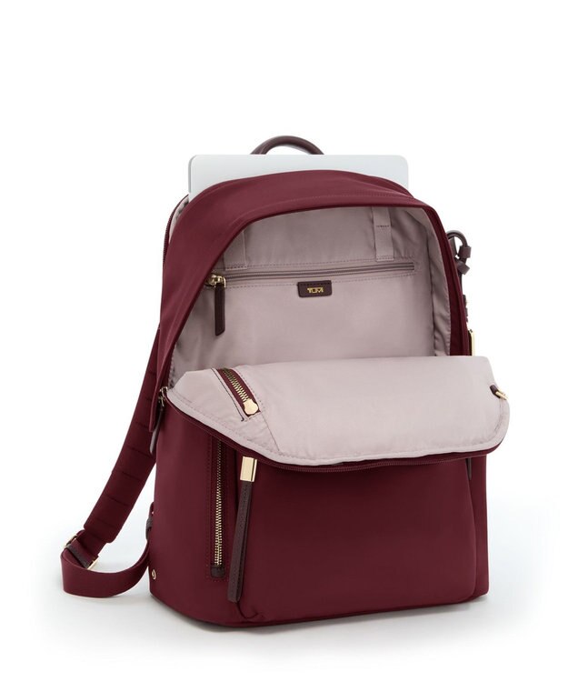 TUMI VOYAGEUR 「ホールジー」バックパック ワイン