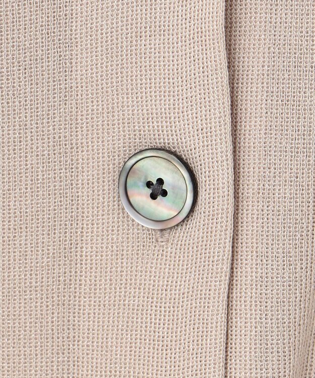 J.PRESS LADIES S 【洗える】Vis/Peスパーク ニット カーディガン ベージュ系