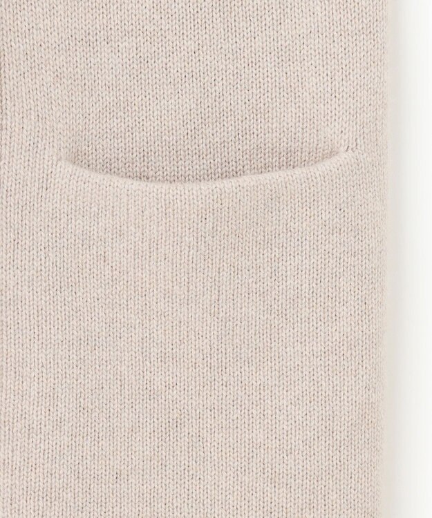 23区 【見上愛さん着用/Oggi掲載】カシミヤブレンド ニット ジャケット ベージュ系
