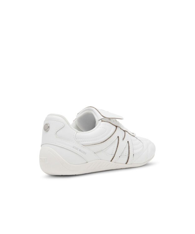 STEVE MADDEN FREEKICK ローカットスニーカー ホワイトシルバー