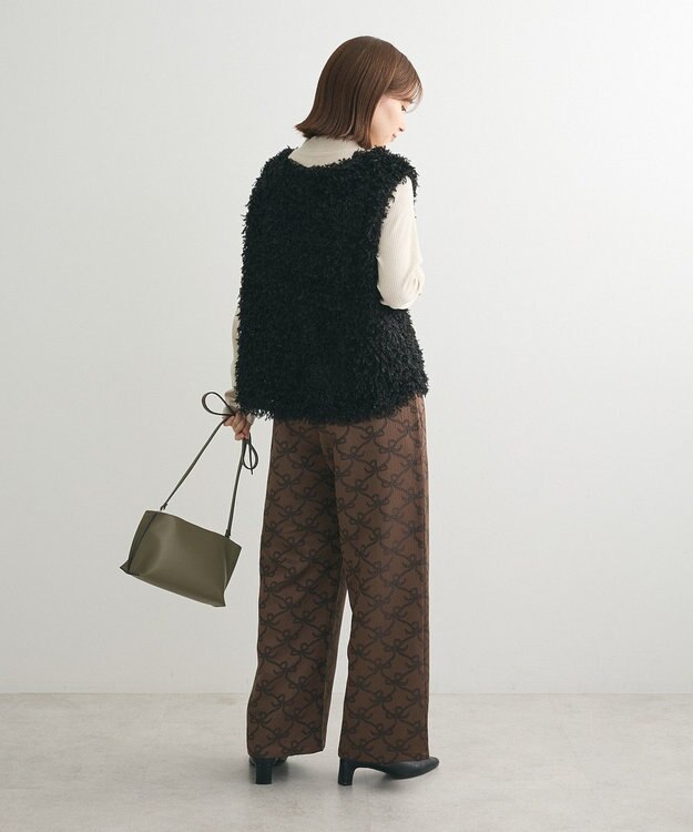 Green Parks ・ＳＵＧＡＲ　ＳＰＯＯＮ　フェザーヤーンベスト Black