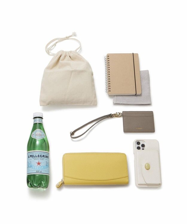 TOPKAPI 【Breath TOPKAPI】SCOTCH GRAIN スコッチグレイン プレーン 2トーンテープ ハンドル トートバッグ S クリーム