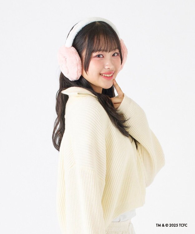 MOONBAT Care Bears(ケアベア) 折りたたみ イヤマフ ベア ペールピンク