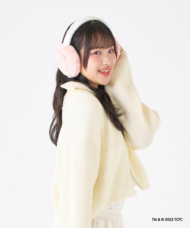 MOONBAT Care Bears(ケアベア) 折りたたみ イヤマフ ベア ペールピンク