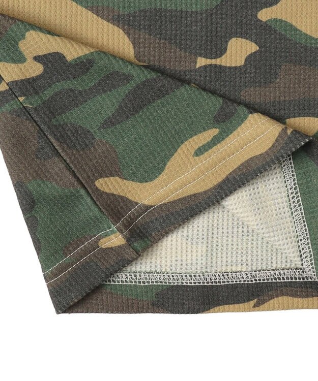 WEGO ワッフルパターンT（LS） 柄1