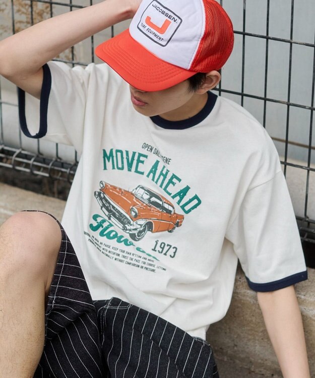 WEGO グラフィックリンガーT（SS） ホワイト