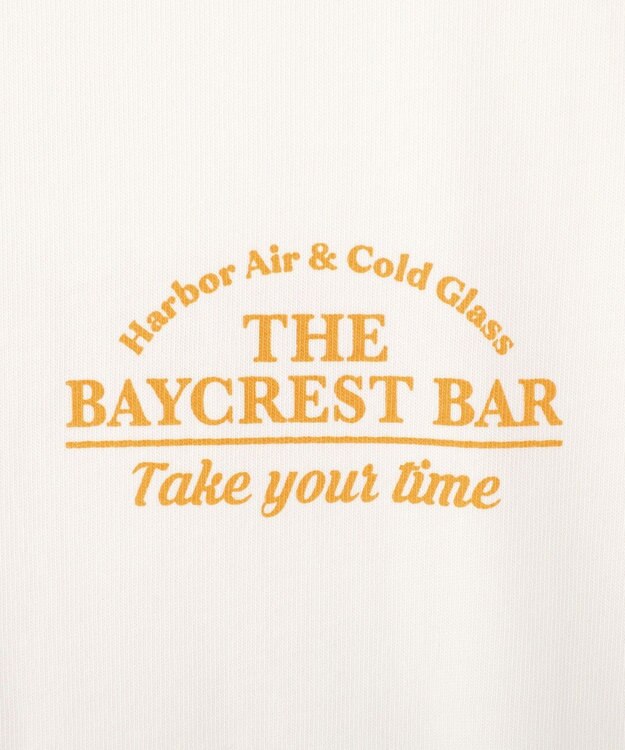 AMERICAN HOLIC BARロゴプリントTシャツ Off White