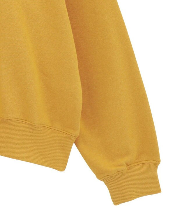 Green Parks オーバーサイズロゴ裏毛プルオーバー Mustard