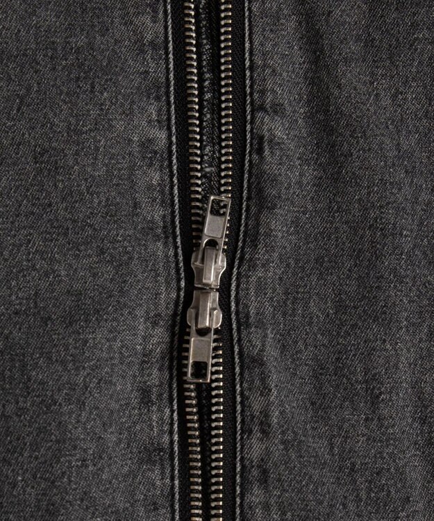 WEGO デニムWジップジャンスカ ブラックその他