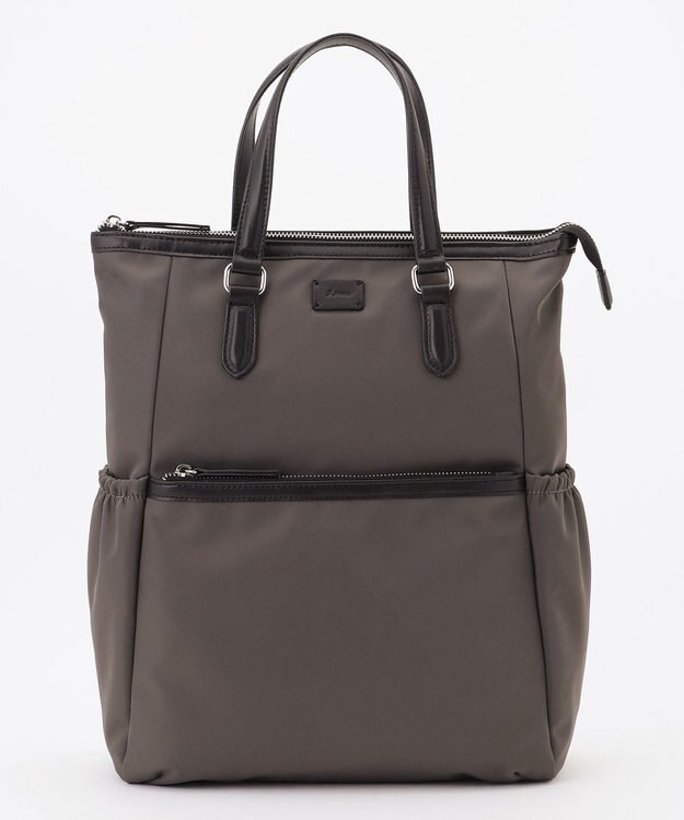 J.PRESS LADIES 2way トート リュック グレー系