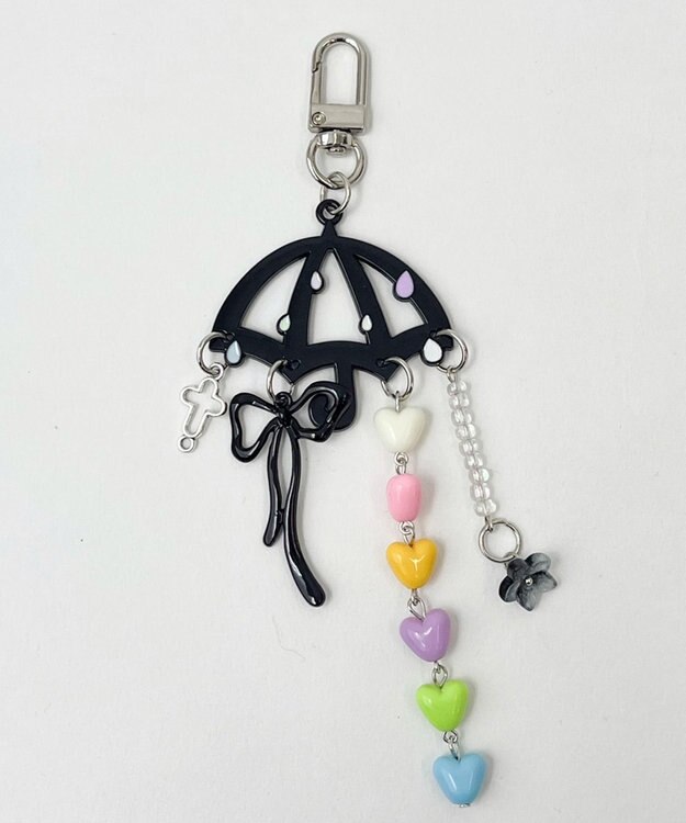 WEGO アンブレラモチーフキーホルダー ブラック