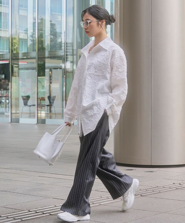 Bridget Birkin 【VINCULUM】メタリックコンビスニーカー ホワイト