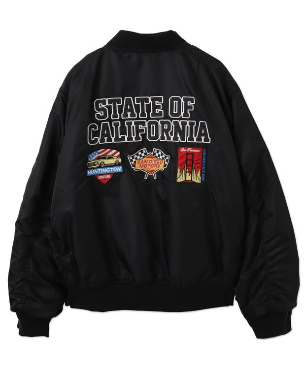 WEGO 【ユニセックス着用ITEM】パテッドワッペンMA－1 ブラック