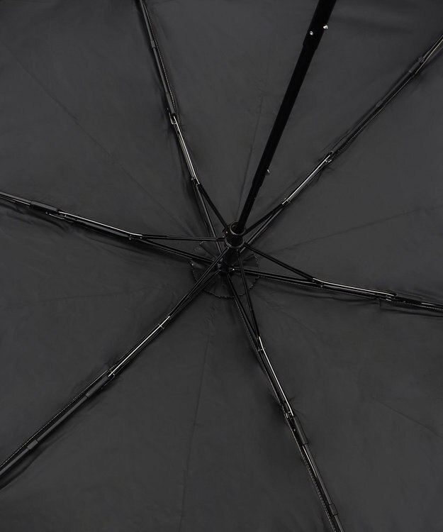 ANY 【晴雨兼用/UVケア】バンブーハンドル折りたたみ傘 レオパード