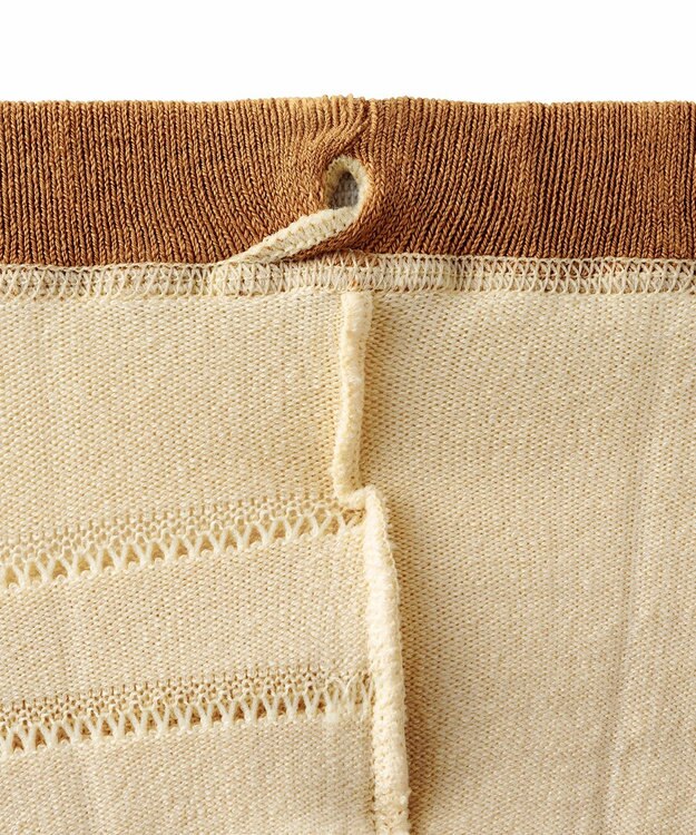 MIKI HOUSE HOT BISCUITS 【70-100cm】 おしりフリル 9分丈ベビースパッツ アイボリー