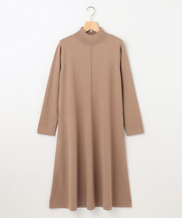 組曲 ELENAリラクシーニットワンピース ベージュ系