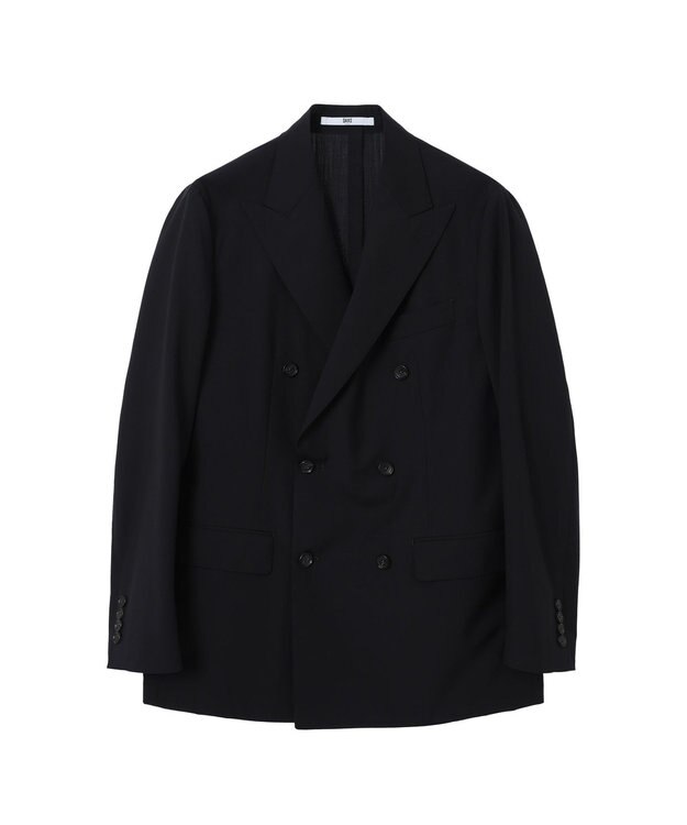DAKS ウールダブルブレストジャケット パープルヘイズ